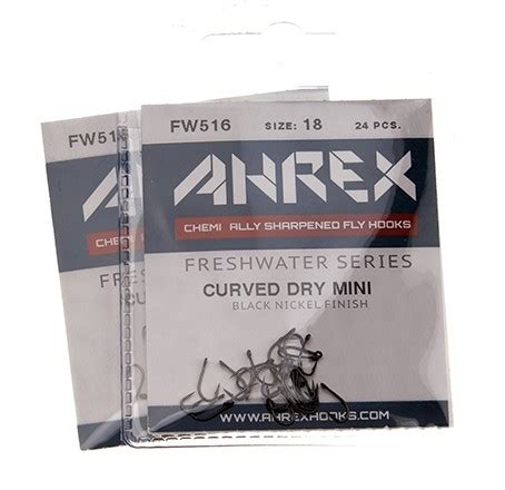 Ahrex Fw Curved Dry Fly Mini Hook All Hooks Fly Hooks Fly