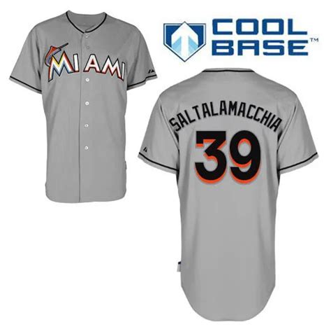 2015 New Arrival 39 Jarrod Saltalamacchia jersey Stitched Miami Marlins ...