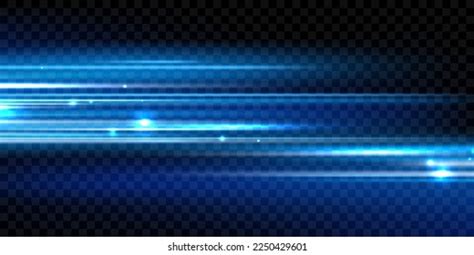 Beautiful Abstract Light Line Effect Design Stock Vector (Royalty Free ...