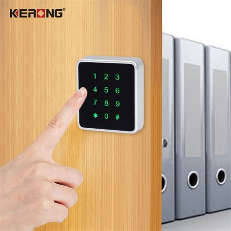 Kerong Electronic Digital Password Wooden Metal Cabinet Locker Lock