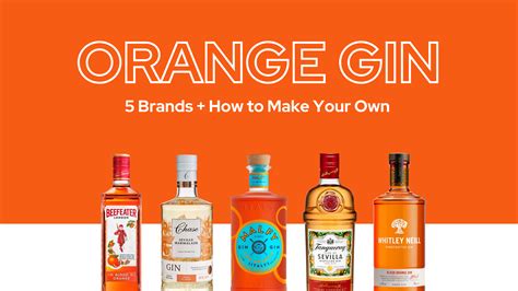 orange gin  brands         gin observer