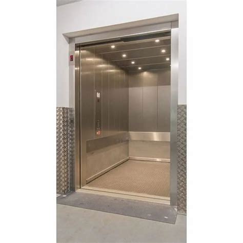 50 Hz Stainless Steel Passenger Elevator Max Persons Capacity 13