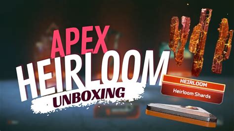 Apex Pack Unboxing Heirloom Subathon Highlight Youtube