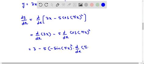 Encontrar La Derivada En Los Ejercicios A Encuentre La Derivada