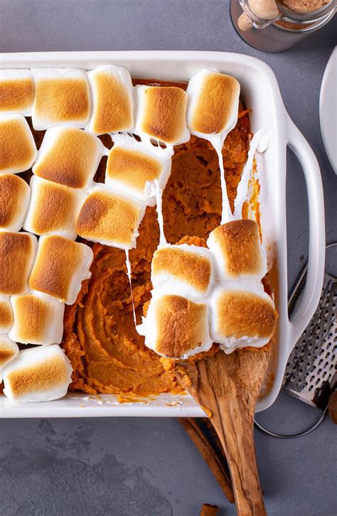 Sweet Potato Casserole With Marshmallows The Novice Chef