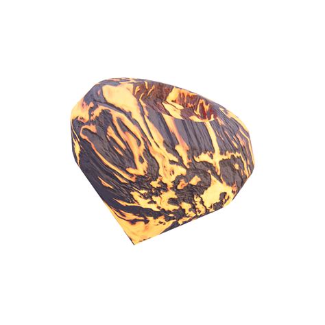3d diamond lava rock abstract shape 26849764 PNG