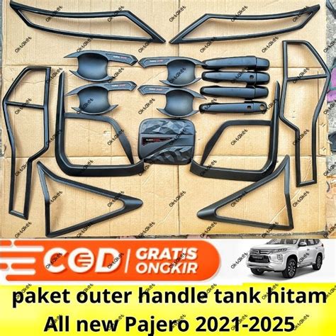 Jual Paket Lengkap All New Pajero Hitam Chrome