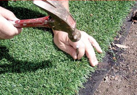 How To Install Artificial Turf Rcp Block Brick