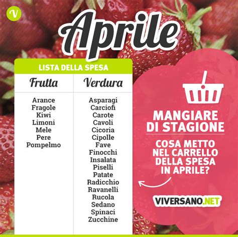 Frutta Di Aprile E Verdura Di Aprile Cosa Mangiare Ad Aprile