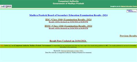 Mp Board Result 2024 Out Live Updates Mpbse Class 10th 12th Pass Percentages Toppers List