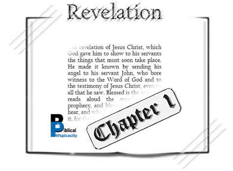 Biblical Perspicacity: Day 2 of Revelation Study: Chapter 1