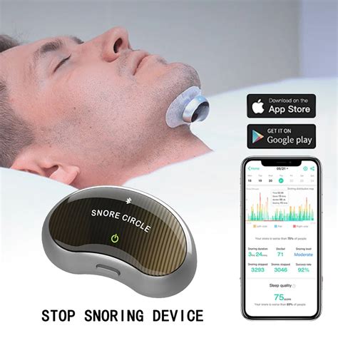 Smart Anti Snoring Device Ems Pulse Snoring Stop Effective Solution