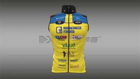 2018 SE TR GM Växjö Windbreaker vest 0 3D model by Konggaard Xtreme