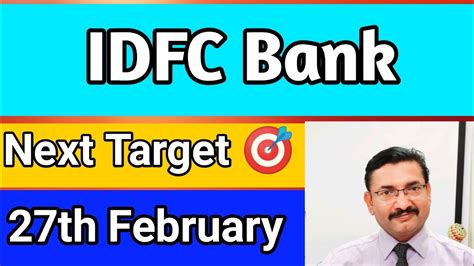 Idfc First Bank Share Price Target Tomorrow Idfc First Bank Share