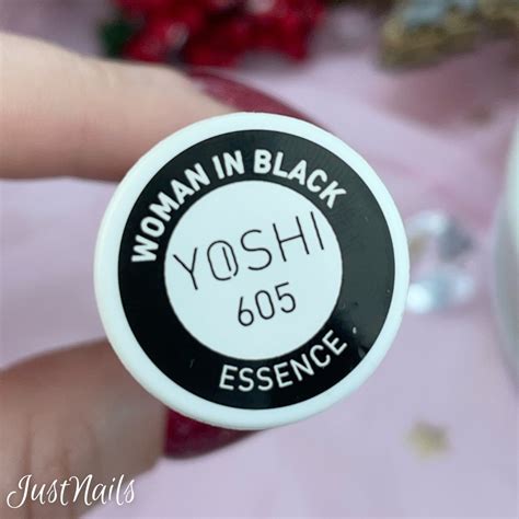 YOSHI Lakier Hybrydowy Woman In Black 605 6ml JustNails Pl