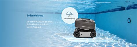 Poolreinigung Vollautomatisch Poolroboter Zodiac Tornax Ot