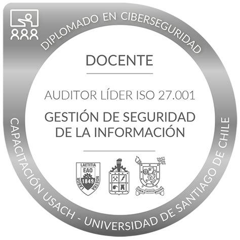 Docente De Curso Auditor L Der Iso Gesti N De Seguridad De La