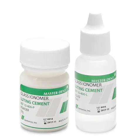 Glass Ionomer Luting Cement G Powder Ml Liquid