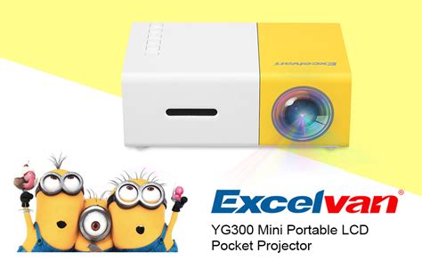 Excelvan Yg Mini Portable Lcd Pocket Projector P Full Hd Home