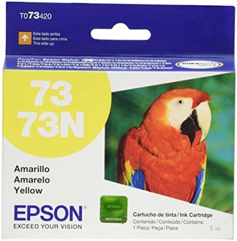 Epson Cartucho De Tinta Color Amarillo N Amazon Mx Electr Nicos