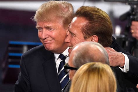 Donald Trump And Arnold Schwarzenegger A History Of Their Relationship