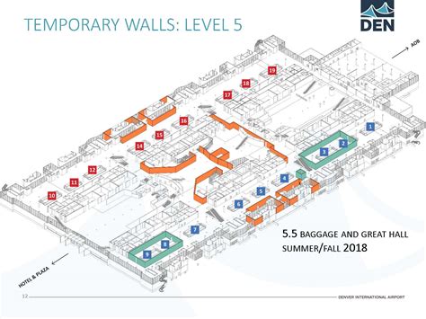 DIA Main Terminal Map