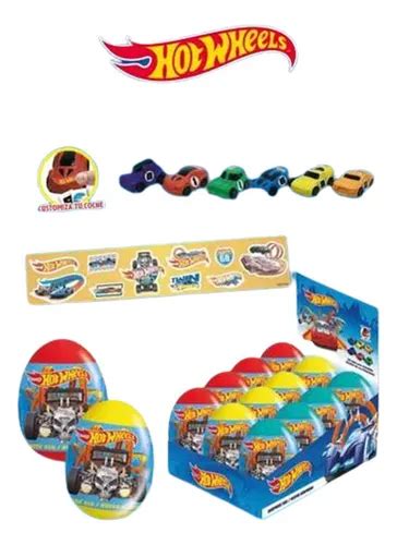 Juego Huevo Con Sorpresa Hot Wheels Universo Binario Cuotas sin interés