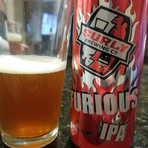 Beer Review Furious Ipa Surly Brewing Company The Beer Thrillers