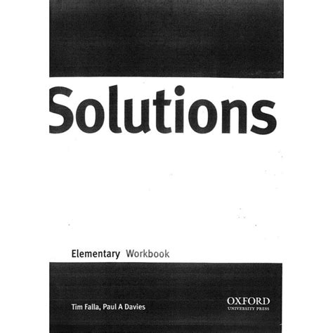 SOLUTIONS - Elementary - WorkBook на ТОП цена - Kopieto.com