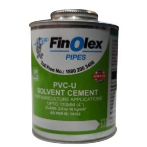 Finolex Ml Pvc Solvent Cement Litres Tin Can At Rs In