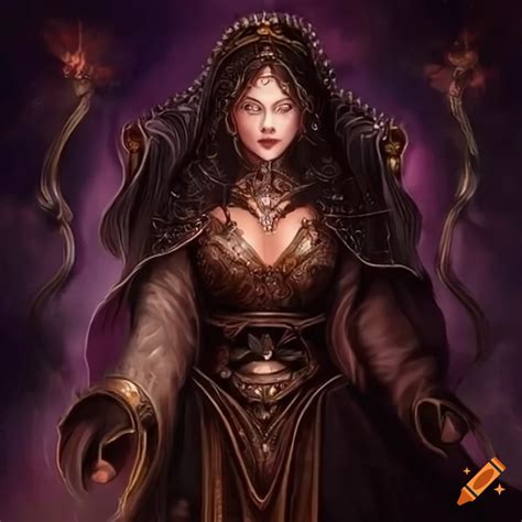 Artistic Depiction Of Morgan Le Fay On Craiyon