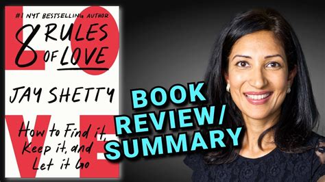 Book Review And Summary 8 Rules Of Love By Jay Shetty Youtube