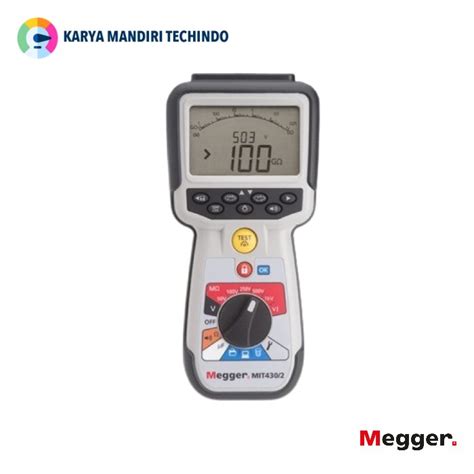 Megger Mit Cat Iv Insulation Tester Megger Indonesia