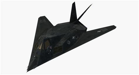 3ds Max Lockheed Nighthawk Stealth Aircraft