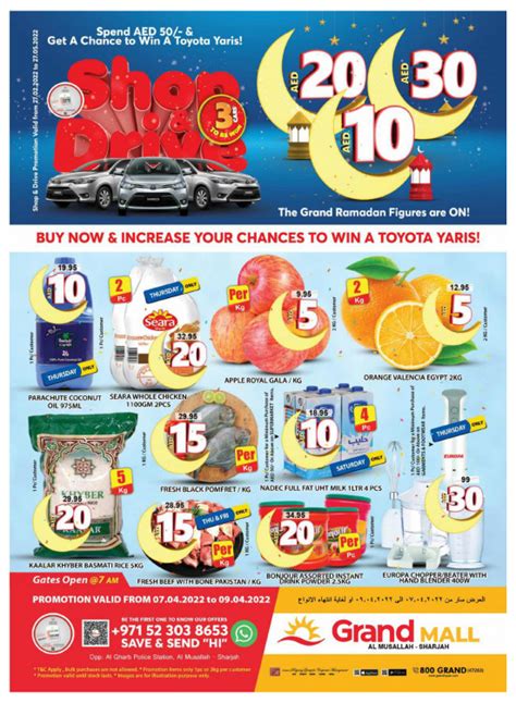 Weekend Deals Grand Mall Sharjah From Grand Hypermarket Until Th