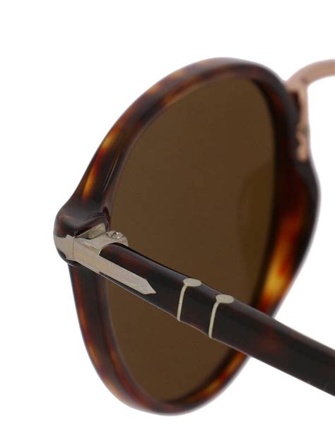 Sunglasses Persol - Brown lens dark brown sunglasses - 3184S2431