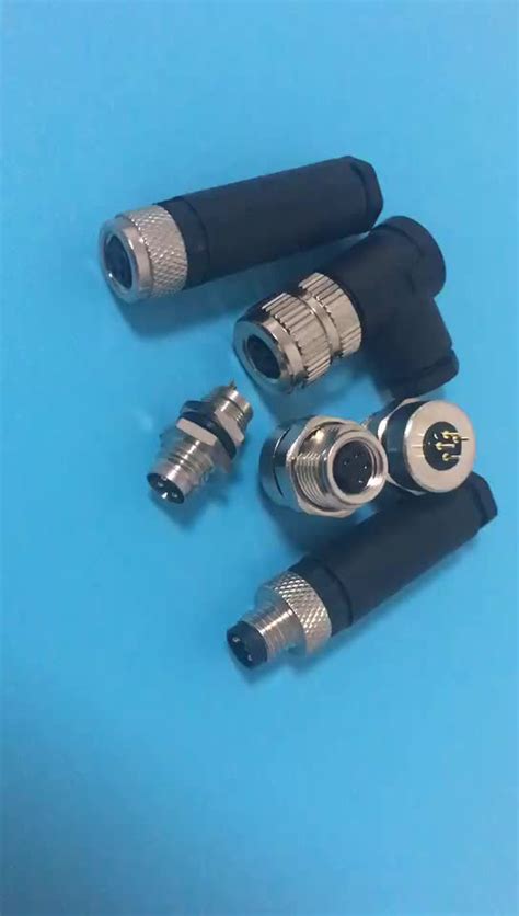 M8 Connector 3 Pin Straight M8 Connector 4 Pin Male Can Bus M8 Female Connector Cable Buy M8