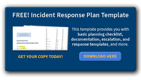 Incident Response Plan Template