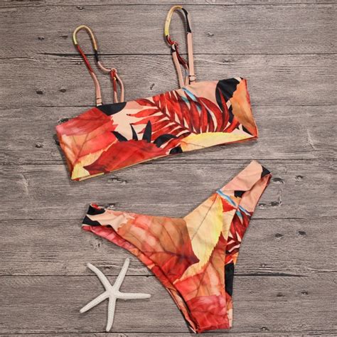 Buy Newest Summer Sexy Bikini Women Swimwear Bandeau