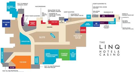 The Linq Hotel Map: Restaurants, Shops, & Entertainment In 2021