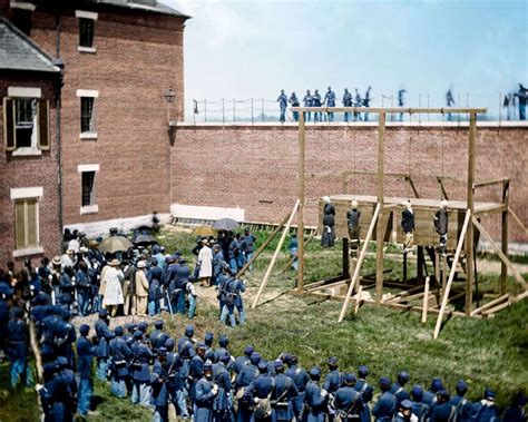 July 7 1865 Hanging Of The Democrat Conspirators In The