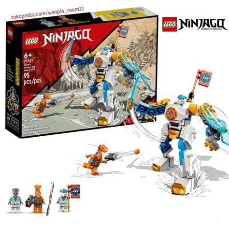 Jual LEGO 71761 Zane S Power Up Mech EVO Lego Ninjago EVO Shopee