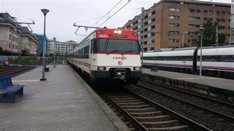 Renfe suspende la circulación de trenes de cercanías entre Hernani y