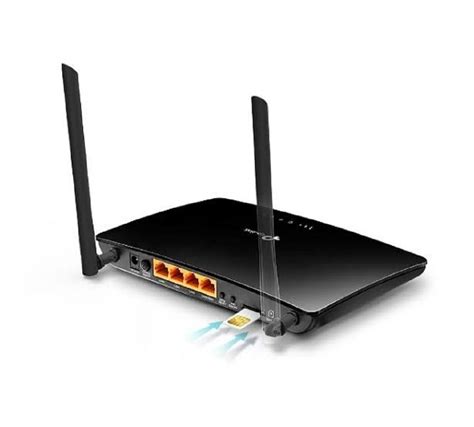 Black Tp Link Tl Mr Mbps Wi Fi G Lte Router At Rs