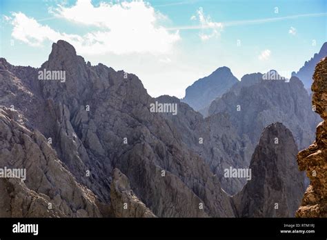 Mountains in Corsica Stock Photo - Alamy