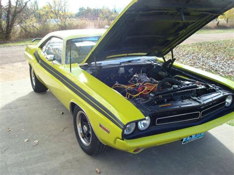 1971 Gy3 Citron Yella Challenger For Sale For E Bodies Only Mopar Forum