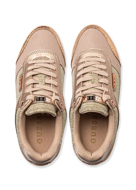 Damen Sneaker Rosa Guess Hansin 89 90 Sneaker Peeker Größte