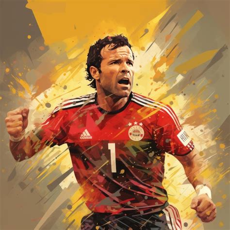 Premium AI Image Lothar Matthaus The Golden Legacy Of FC Bayern Munich