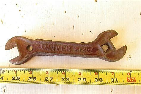 Old Antique Oliver Rp Farm Wrench Collector Tool