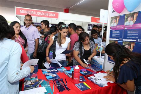 Feria Del Mtpe Ofrece Oportunidades Laborales A Jóvenes De Lima Contadores Y Empresas